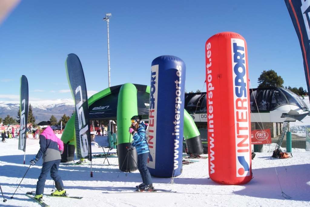 ski test, Intersport, tiendas de deporte, esquí, La Molina, Masella
