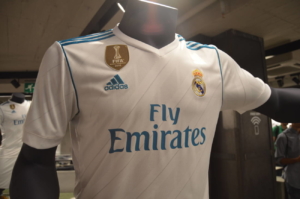 camiseta Real Madrid fútbol