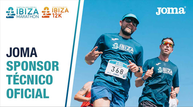 Joma repite como oficial del Ibiza Maratón e Diffusion Sport