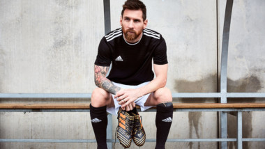 Adidas muestra las nuevas botas de Leo Messi