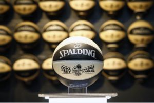 balón Spalding para la Copa del Rey de baloncesto