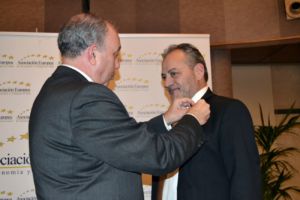 Chiruca recibe la Medalla de Oro al Mérito en el Trabajo