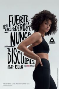 campaña de Reebok en fitness en torno a la mujer