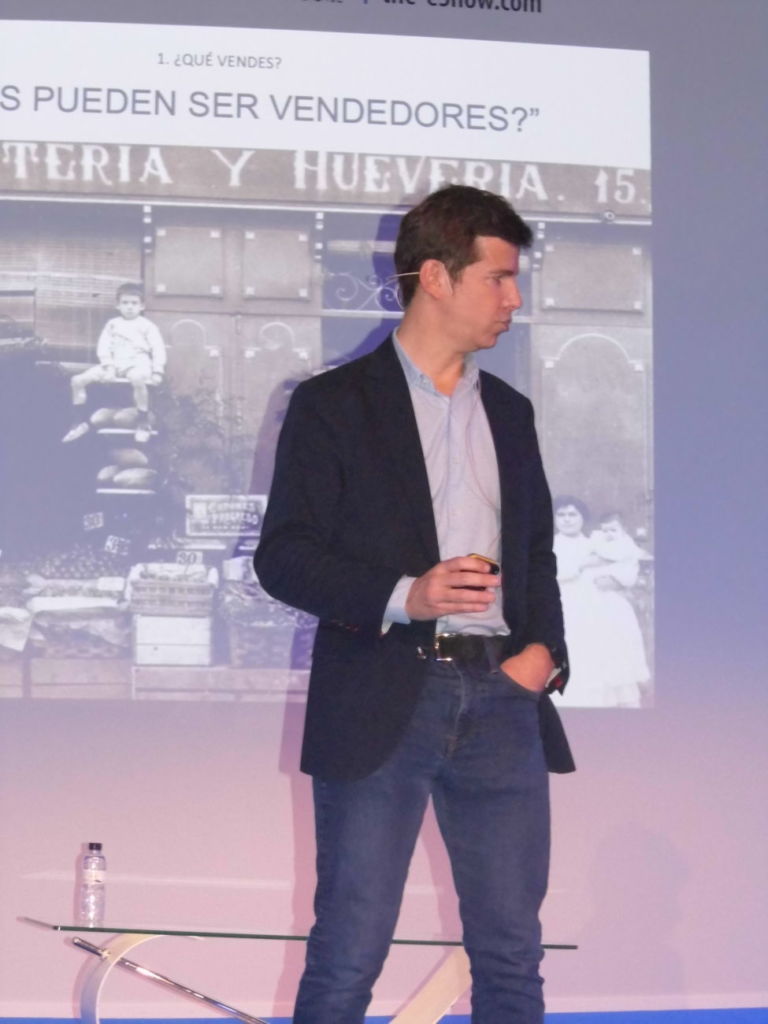 Jorge Mas interviene en eshow Barcelona pra hablarnos de retail
