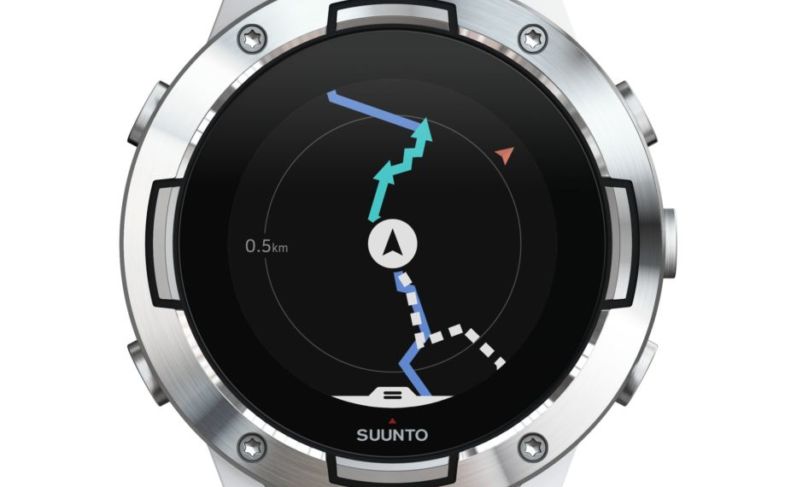 SS050300000 – SUUNTO 5 G1 WHITE – Front View_navigation