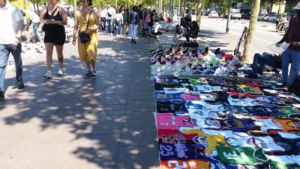 venta ilegal de equipaciones en Barcelona
