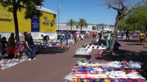 venta ilegal de equipaciones en Barcelona
