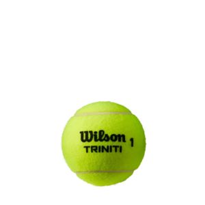 bolas de tenis sostenible de Wilson Triniti