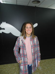Miriam Fernández participa en las jornadas de compra de Atmósfera Sport