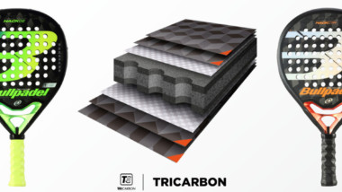 Bullpadel mejora el golpeo con la tecnología Tricarbon