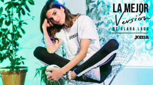 Clara Lago patrocina una campaña con Joma