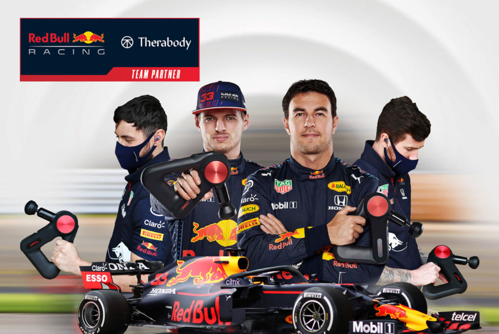 Red Bull Racing se asocia con Therabody
