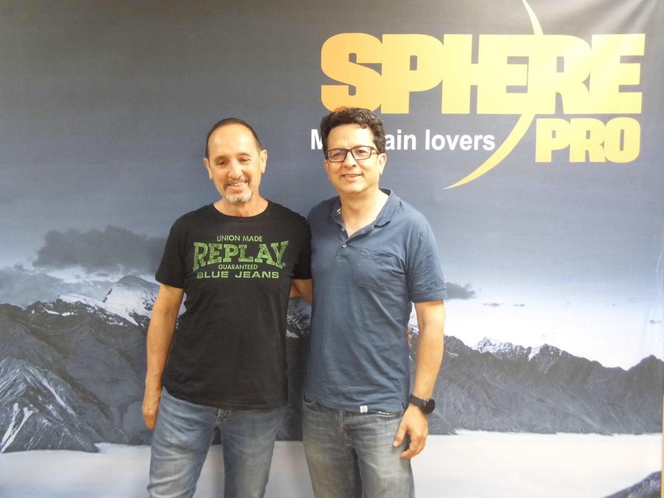 Josep y Lluís Sala, responsables de BCN Import, que desarrolla la marca Sphere Pro