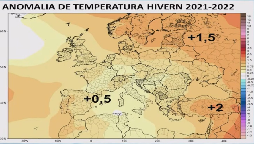 Eloi Cordomí presenta su pronóstico meteorológico para el invierno