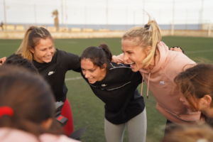 campaña de Sprinter a favor del fútbol femenino