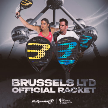 Bullpadel estrena palas oficiales en el Circus Brussels Padel Open 2022