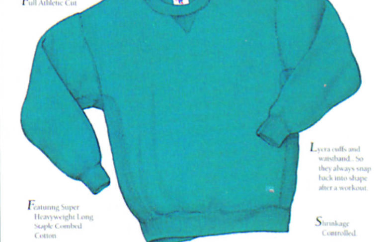 Pro cotton sweatshirt-russell-athletic