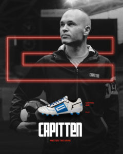 Capitten, nueva marca de fútbol creada por Andrés Iniesta