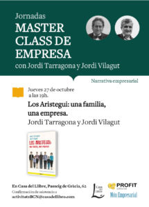 jornadas de empresa con presentación del libro Los Aristegui