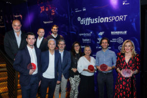 Ganadores de los primeros Premios Diffusion Sport durante la Gala del Deporte y la fiesta 40 aniversario de la revista