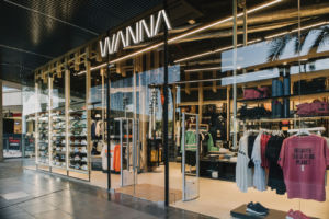 tienda Wannastyle en el centro comercial La Maquinista de Barcelona
