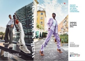 Cartel de Micam Milano septiembre 2023