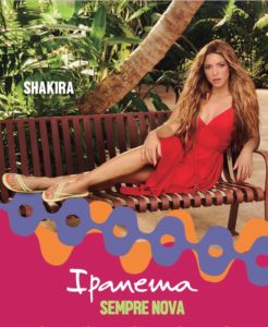 Ipanema conquista a Shakira y la convierte en su embajadora