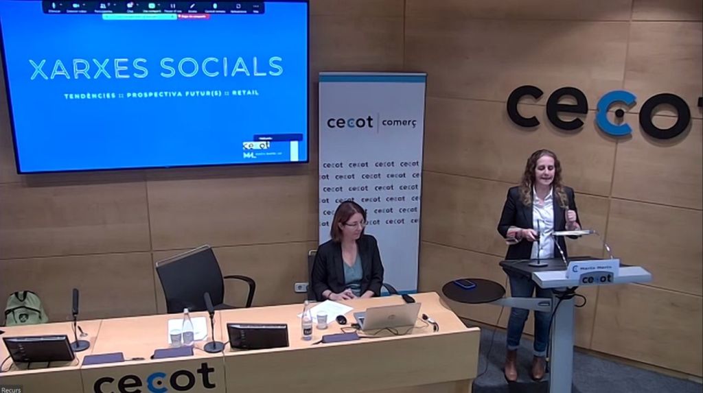 Marta Marín interviene en la jornada de Cecot en torno al futuro del retail