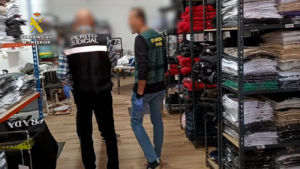 La Guardia Civil incauta 5.500 prendas falsificadas en Tarragonas