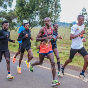 Sprinter impulsa una iniciativa de running en Kenia