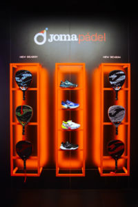 Joma se exhibe en el Palau Sant Jordi coincidiendo con el World Padel Tour